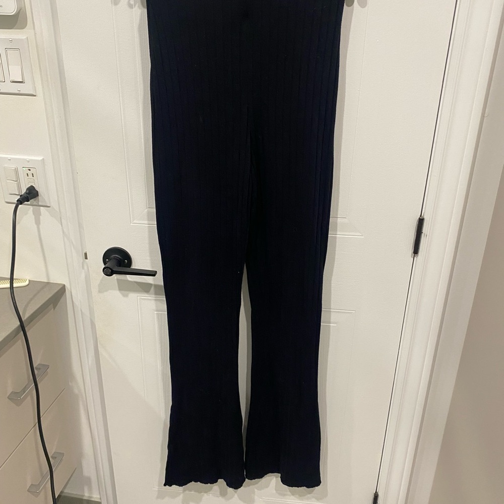 Zara Black Wide Leg Pants